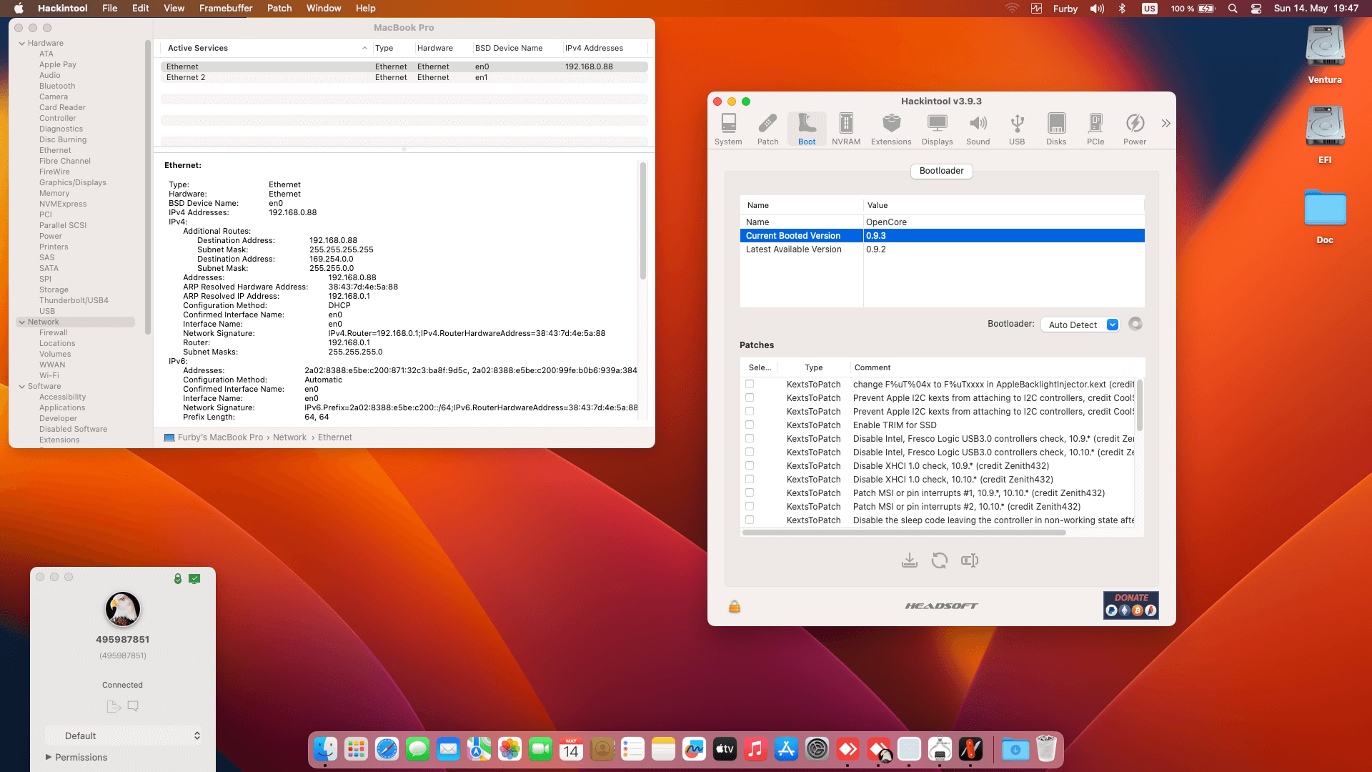 Dell Latitude 7390 2 in 1 2nd [KabyLake R   Intel UHD 620 + I2C + Touchscreen]   OpenCore 1